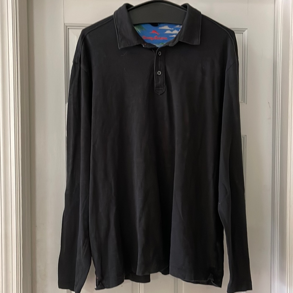Tommy Bahama long sleeved button/collared mens shirt